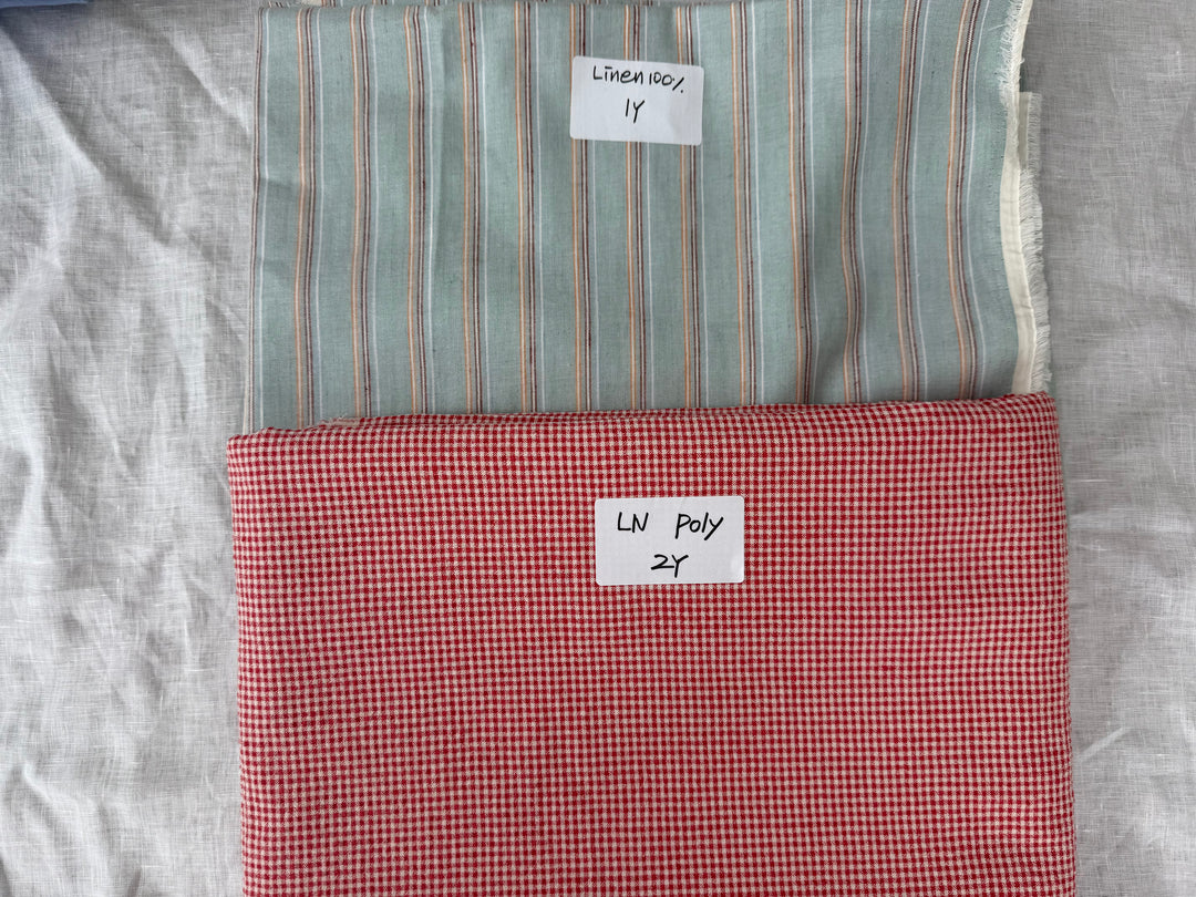 24.5 y of Woven Fabric of Linen - Surprise Box No.29