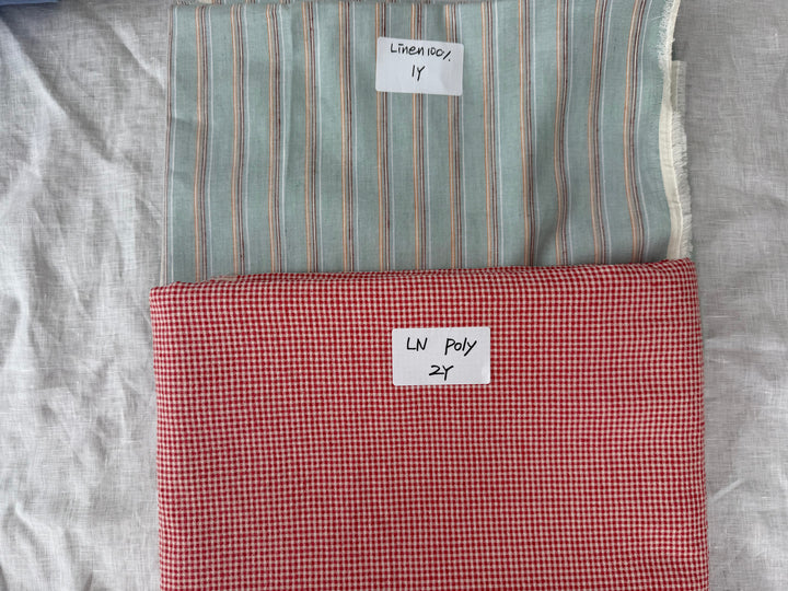 24.5 y of Woven Fabric of Linen - Surprise Box No.29