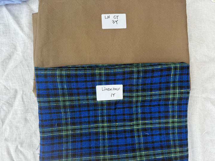 24.5 y of Woven Fabric of Linen - Surprise Box No.29