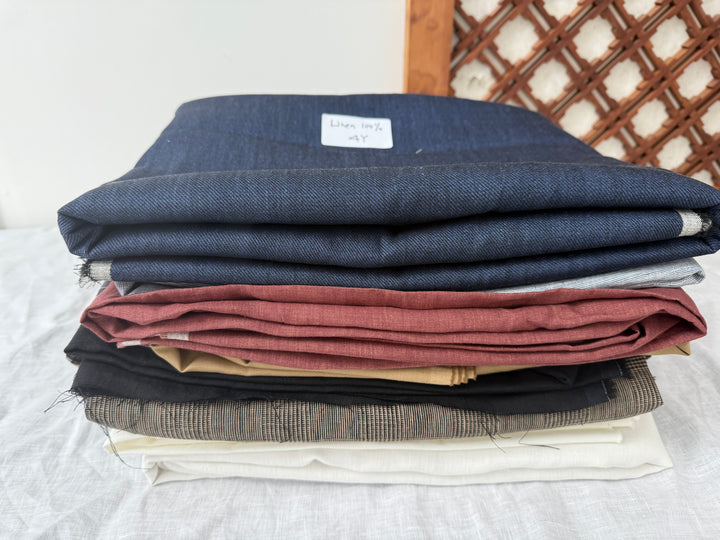 24 y of Woven Fabric of Linen - Surprise Box No.31