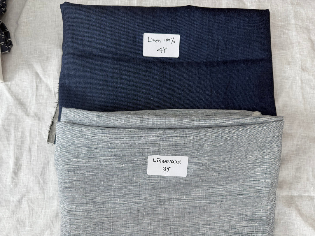 24 y of Woven Fabric of Linen - Surprise Box No.31