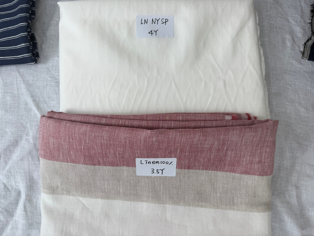 24 y of Woven Fabric of Linen - Surprise Box No.31