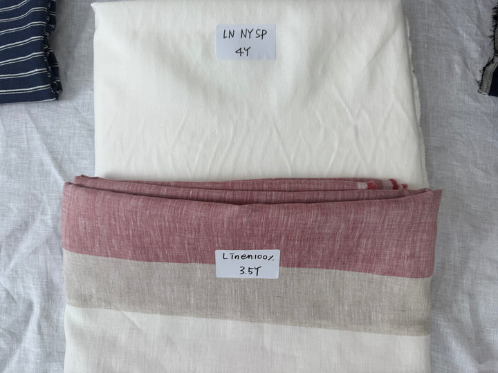 24 y of Woven Fabric of Linen - Surprise Box No.31