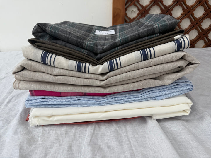 24 y of Woven Fabric of Linen - Surprise Box No.34