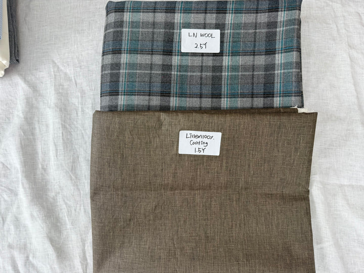 24 y of Woven Fabric of Linen - Surprise Box No.34
