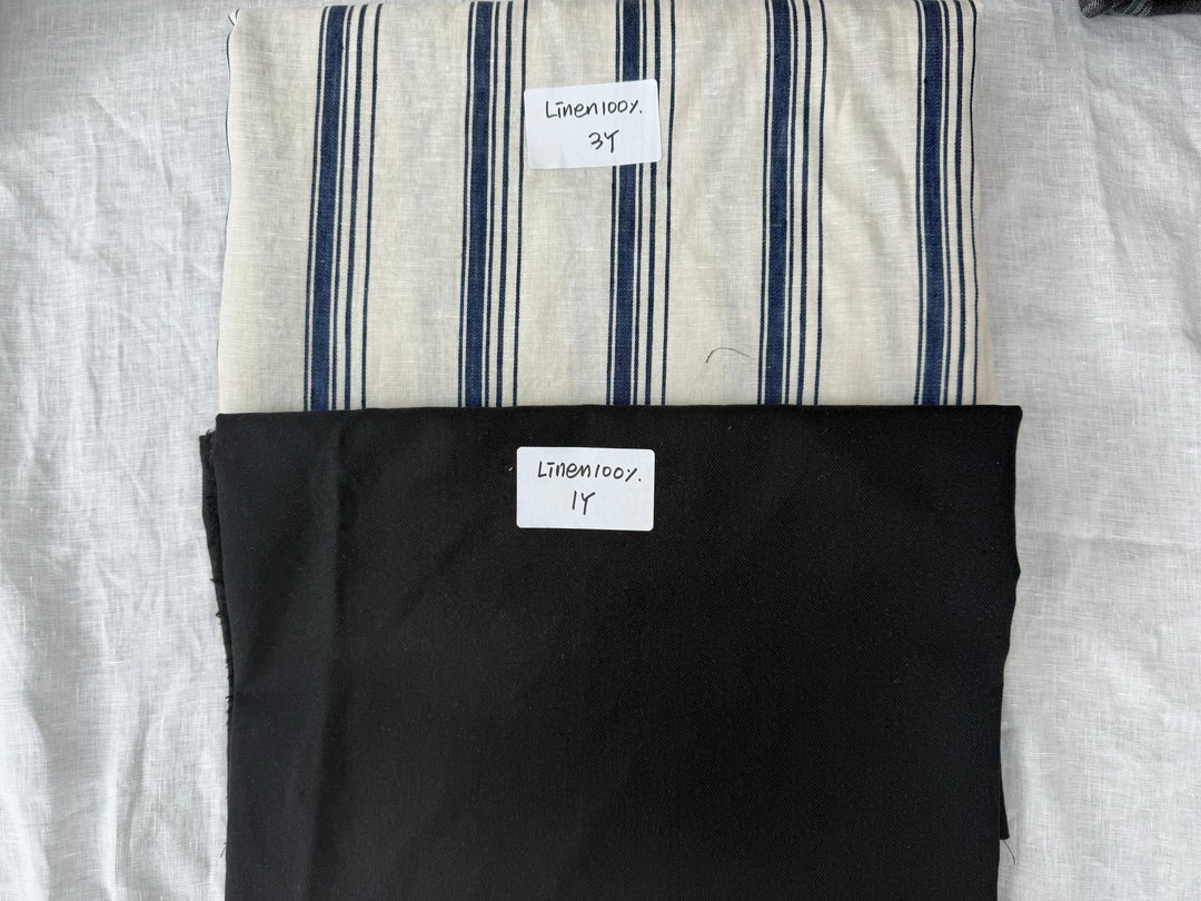 24 y of Woven Fabric of Linen - Surprise Box No.34