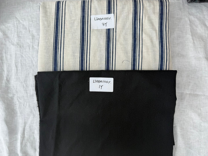 24 y of Woven Fabric of Linen - Surprise Box No.34