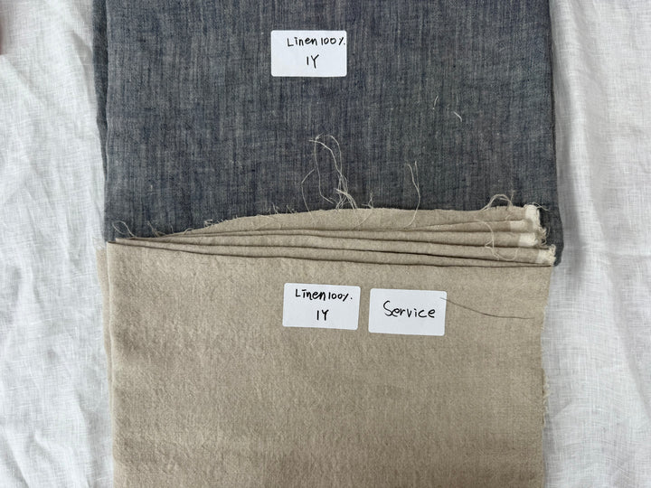 24 y of Woven Fabric of Linen - Surprise Box No.34