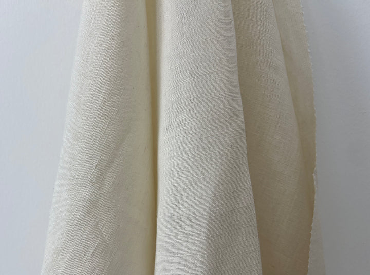 Linen Hemp Blend Fabric | Medium to Heavy Weight | Plain Weave 8367