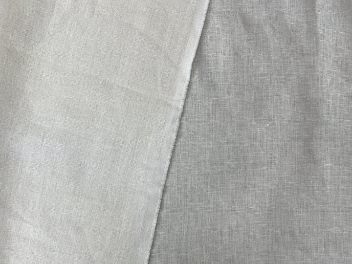 Linen Hemp Blend Fabric | Medium to Heavy Weight | Plain Weave 8367