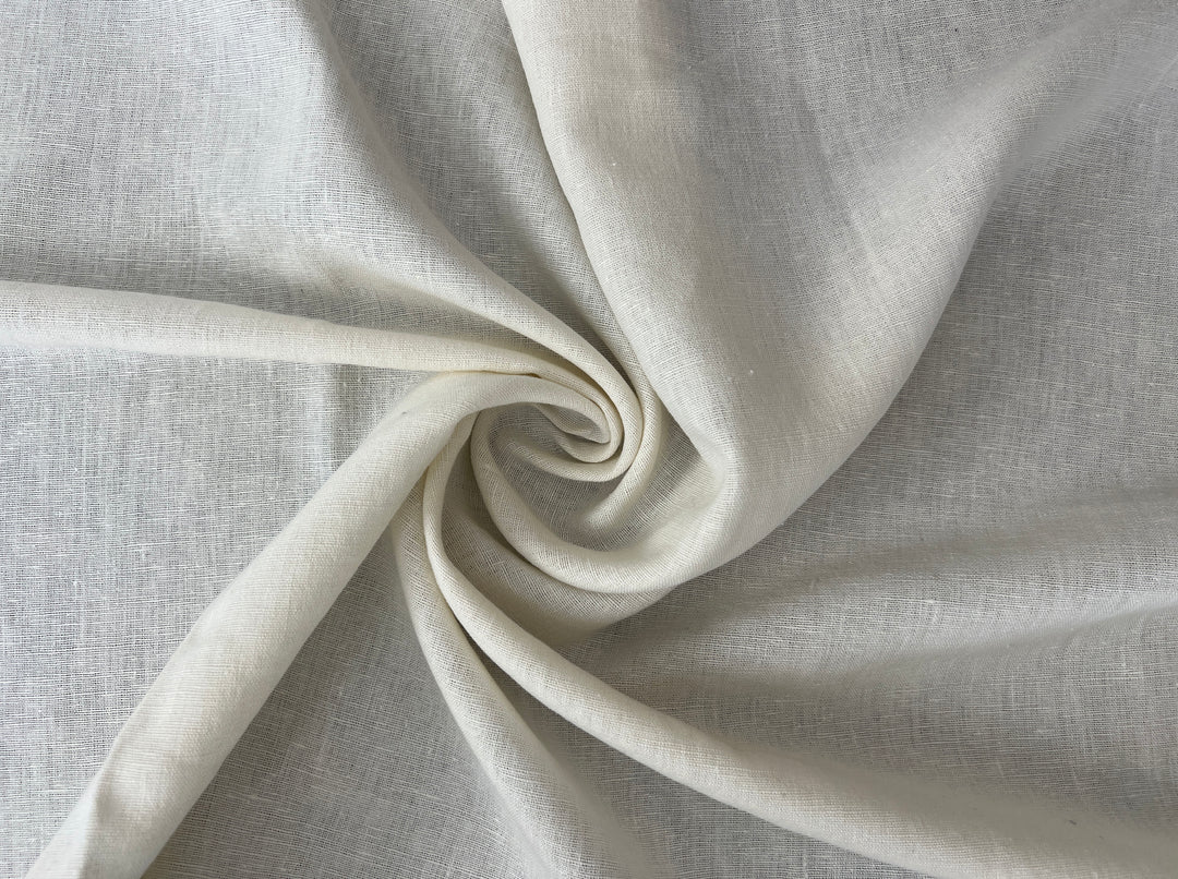 Linen Hemp Blend Fabric | Medium to Heavy Weight | Plain Weave 8367