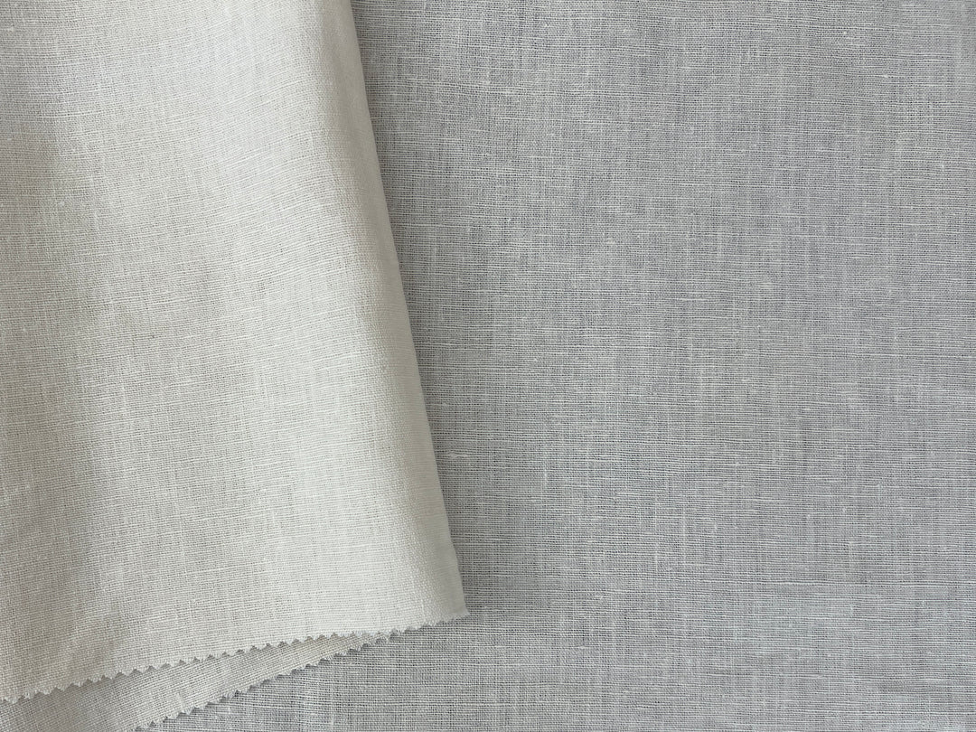 Linen Hemp Blend Fabric | Medium to Heavy Weight | Plain Weave 8367