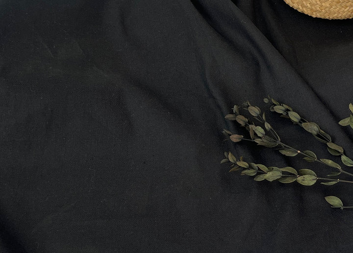 Linen Cotton Stretch Twill: Denim-Inspired Style Fabric 5988 6690
