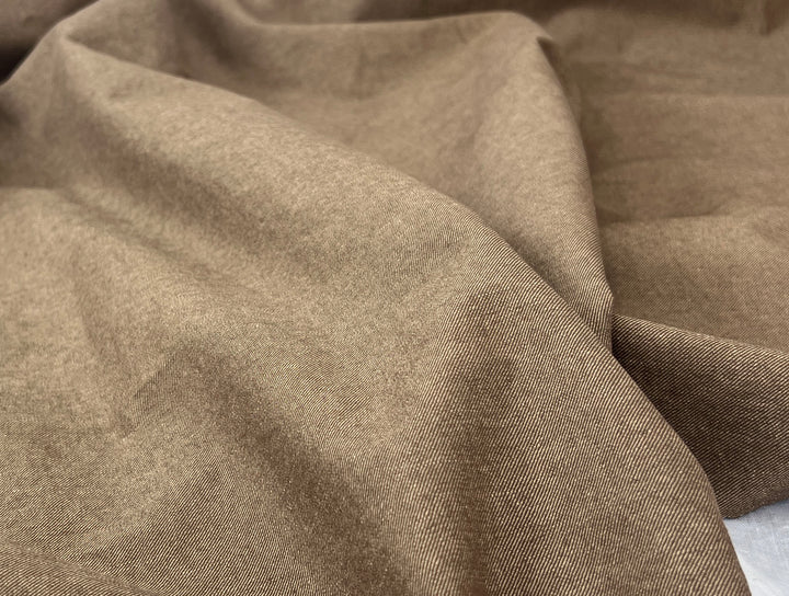 Two-Tone High-Density Twill Fabric | Linen Cotton Blend | Medium-Heavy Weight 8424 8425 8426