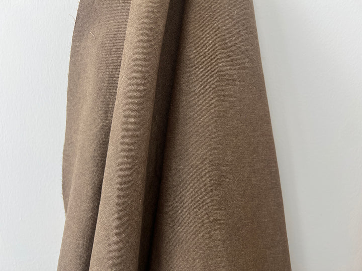 Two-Tone High-Density Twill Fabric | Linen Cotton Blend | Medium-Heavy Weight 8424 8425 8426