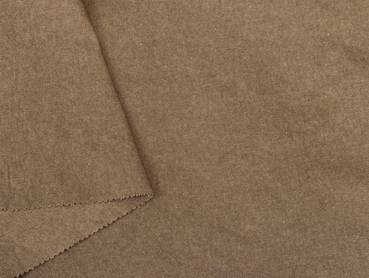 Two-Tone High-Density Twill Fabric | Linen Cotton Blend | Medium-Heavy Weight 8424 8425 8426