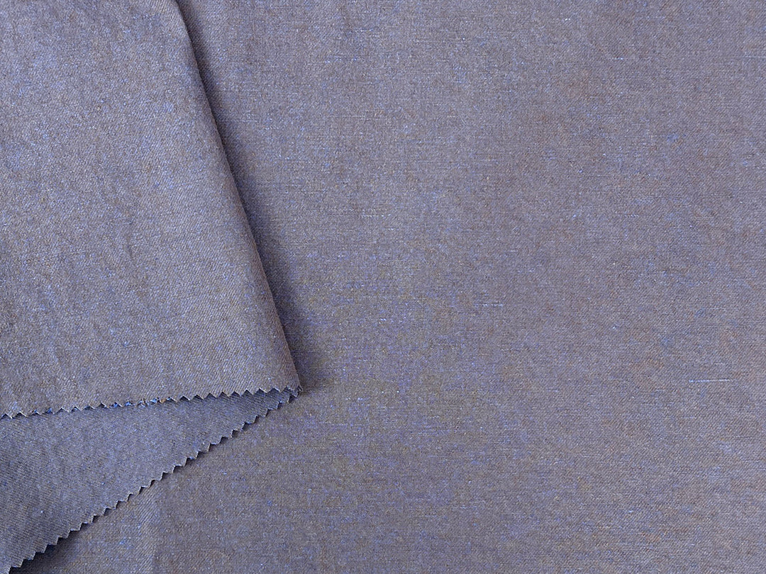 Two-Tone High-Density Twill Fabric | Linen Cotton Blend | Medium-Heavy Weight 8424 8425 8426
