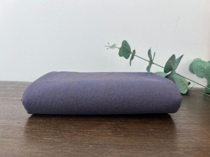 Two-Tone High-Density Twill Fabric | Linen Cotton Blend | Medium-Heavy Weight 8424 8425 8426
