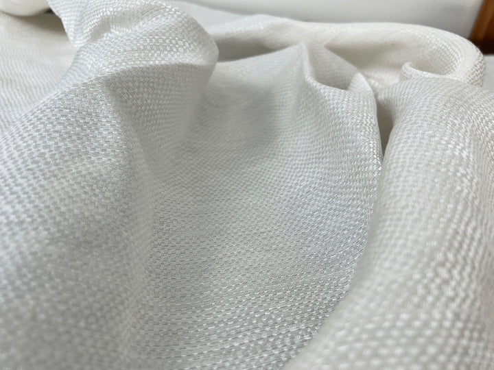 Glossy Snake-Skin Textured Linen Rayon Fabric 2588