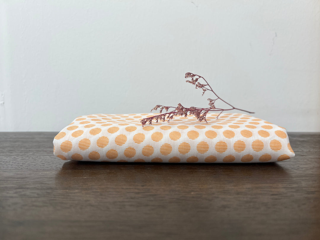 100% Ramie Fabric with Micro-Stripe Polka Dot Print, Lightweight 4776 8456 8457 8458