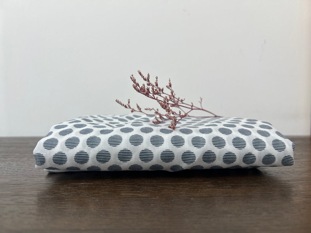 100% Ramie Fabric with Micro-Stripe Polka Dot Print, Lightweight 4776 8456 8457 8458
