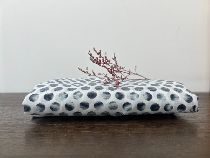 100% Ramie Fabric with Micro-Stripe Polka Dot Print, Lightweight 4776 8456 8457 8458