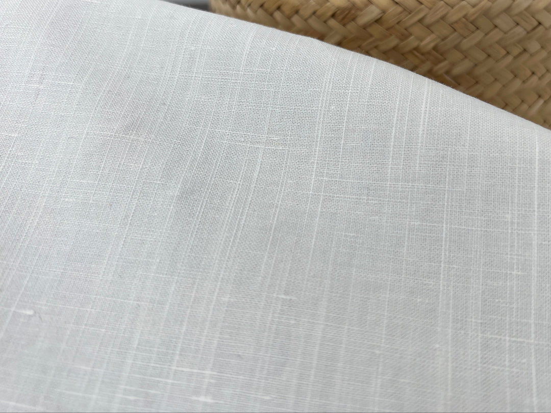 Linen Cotton Cross-Slub Fabric | Medium Weight 4271