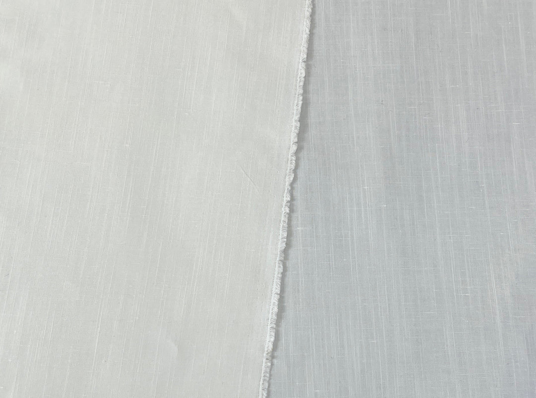 Linen Cotton Cross-Slub Fabric | Medium Weight 4271