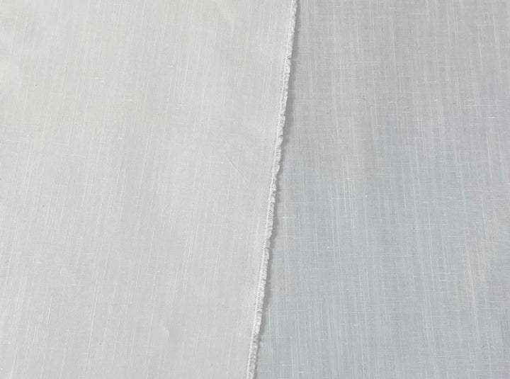Linen Cotton Cross-Slub Fabric | Medium Weight 4271