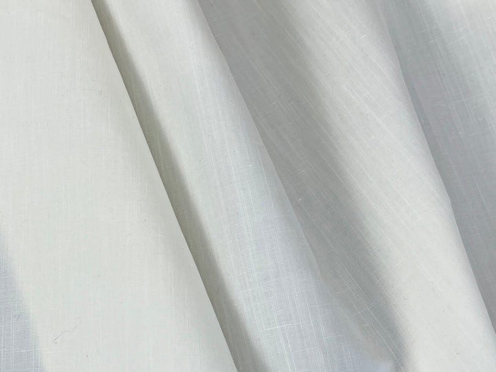 Linen Cotton Cross-Slub Fabric | Medium Weight 4271