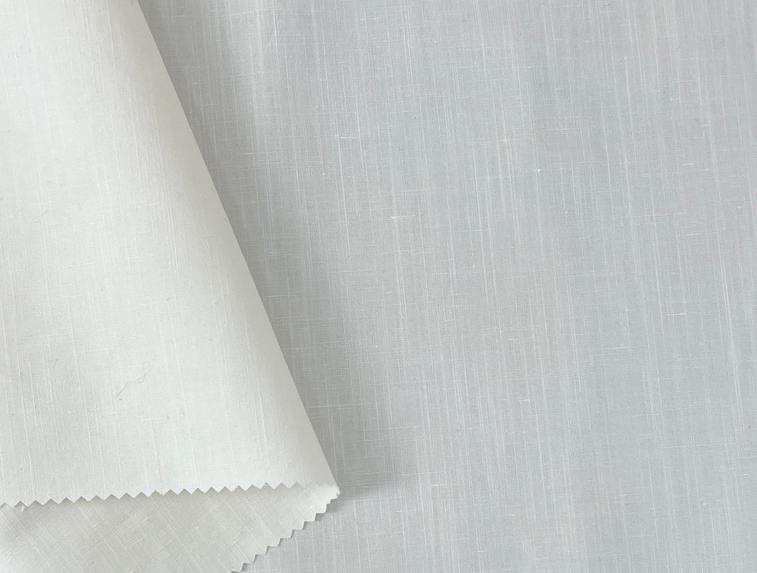 Linen Cotton Cross-Slub Fabric | Medium Weight 4271
