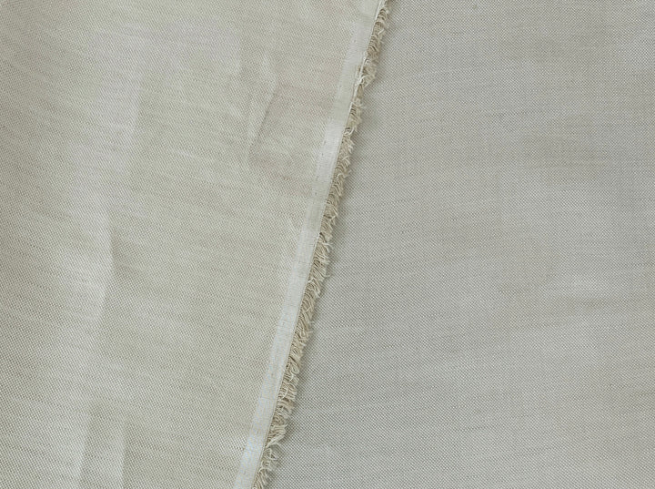 Linen Lyocell Textured Dobby Fabric | Neutral Two-Tone Chambray 1629