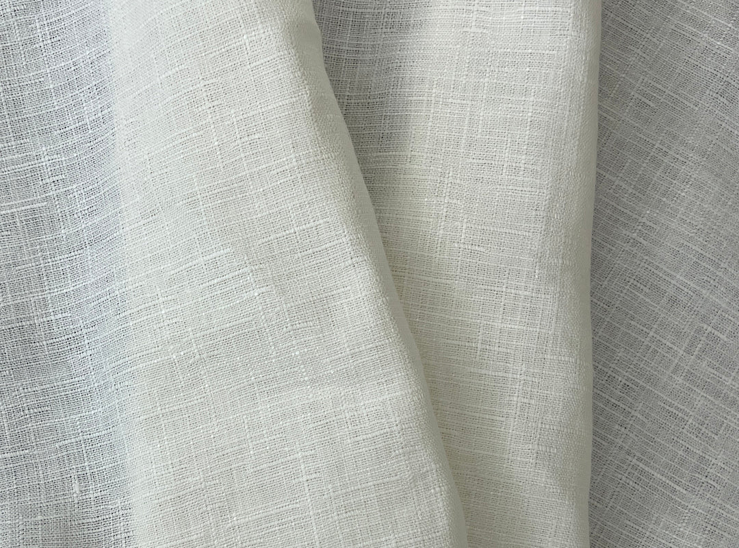 Textured Slub Linen Blend Dobby Fabric | Medium-Heavy Weight | 46"  3243 3336