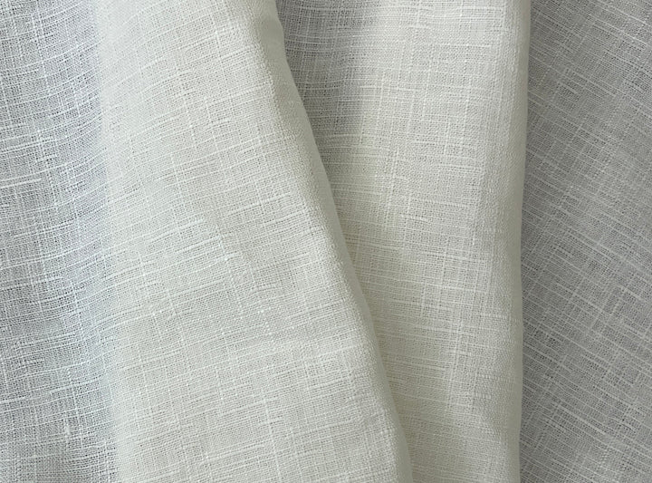 Textured Slub Linen Blend Dobby Fabric | Medium-Heavy Weight | 46"  3243 3336