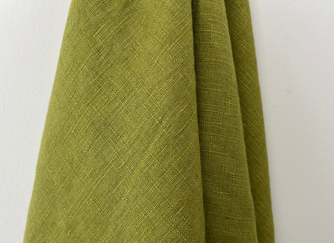 Textured Slub Linen Blend Dobby Fabric | Medium-Heavy Weight | 46"  3243 3336