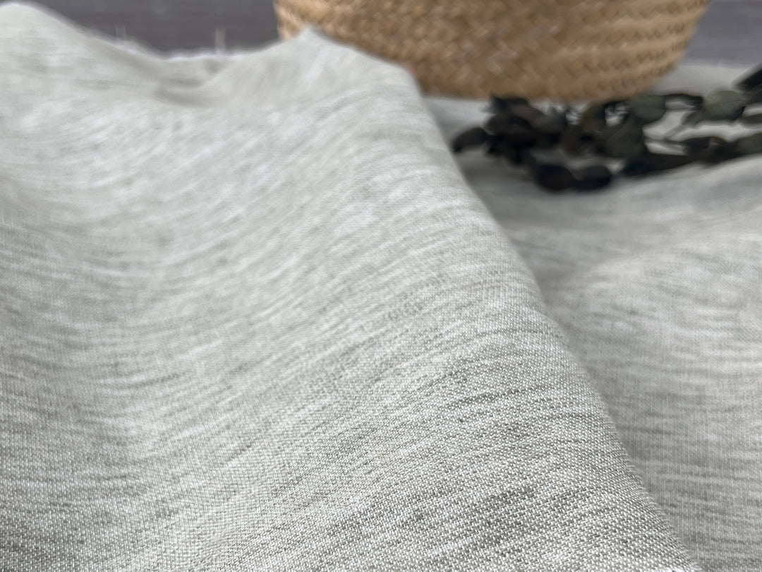 Double-Face Linen Cotton Fabric | Two-Tone Reversible Weave | 52" 6953 6954 6955 6956