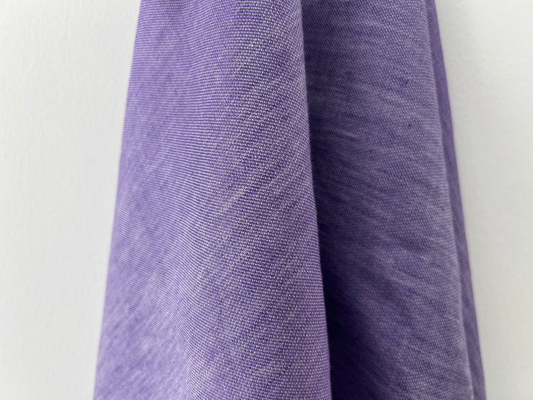 Double-Face Linen Cotton Fabric | Two-Tone Reversible Weave | 52" 6953 6954 6955 6956