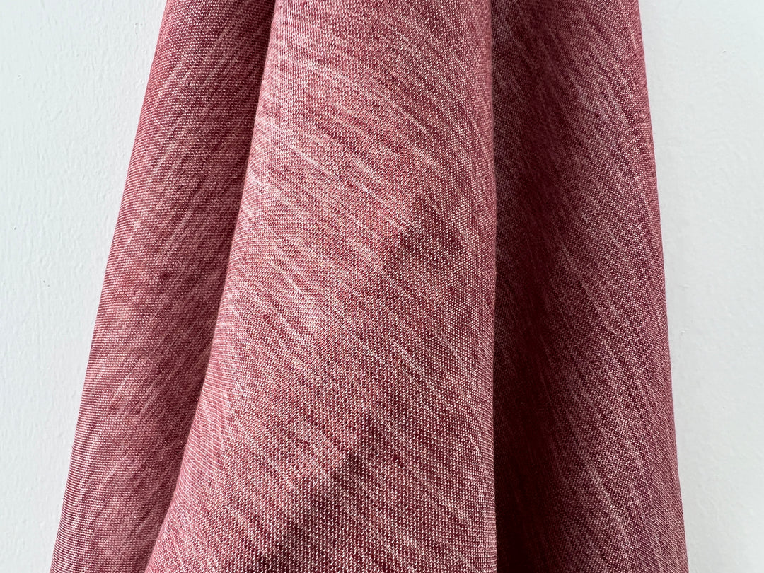 Double-Face Linen Cotton Fabric | Two-Tone Reversible Weave | 52" 6953 6954 6955 6956
