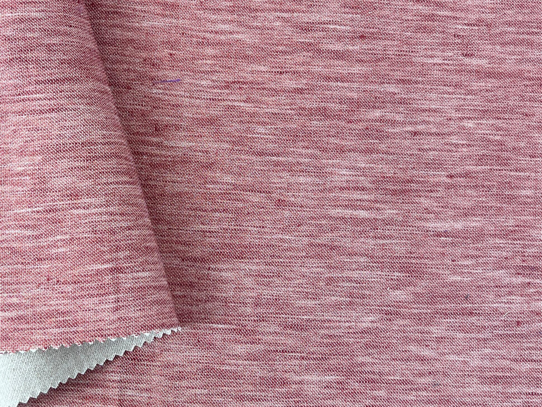 Double-Face Linen Cotton Fabric | Two-Tone Reversible Weave | 52" 6953 6954 6955 6956