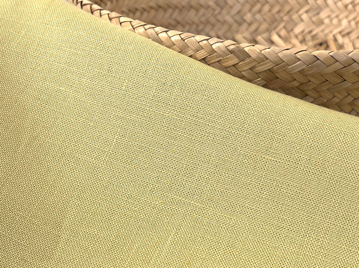 Linden Green 100% Linen Fabric | Pre-Washed Soft Hand | Medium to Heavy Weight 8427