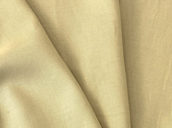 Linden Green 100% Linen Fabric | Pre-Washed Soft Hand | Medium to Heavy Weight 8427