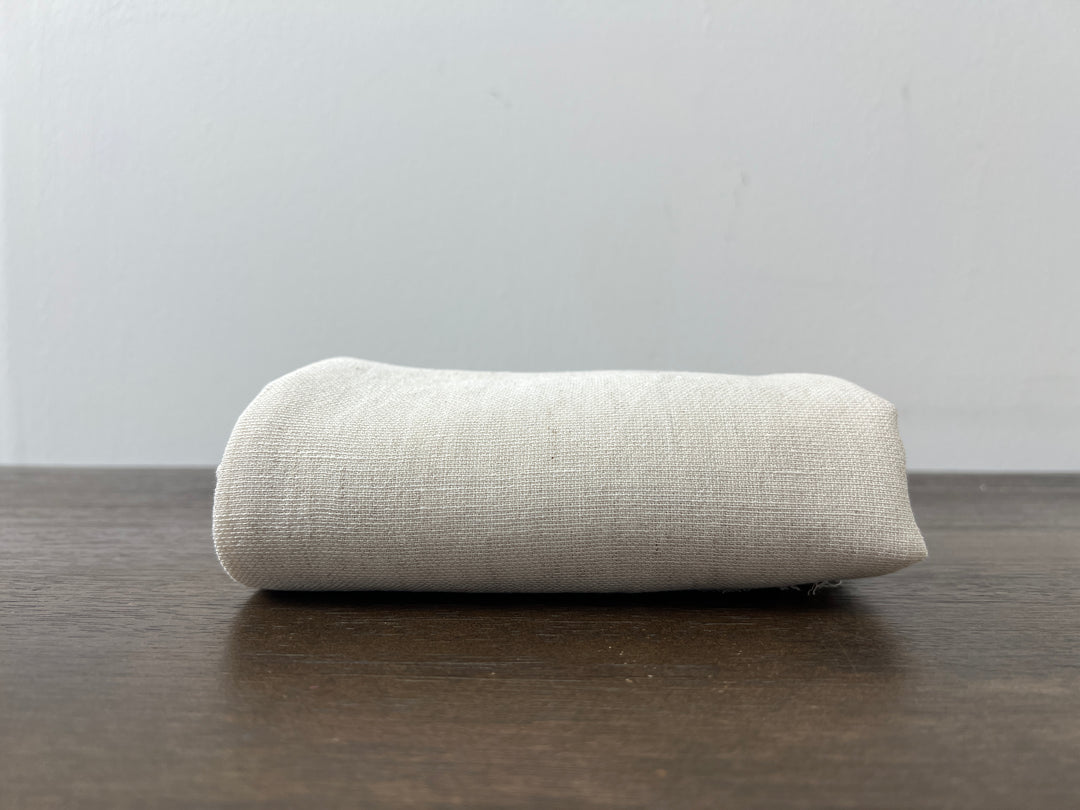 Pre-Washed Linen Rayon Cotton Blend Fabric | Subtle Flax Fleck Dobby | 44''  3059