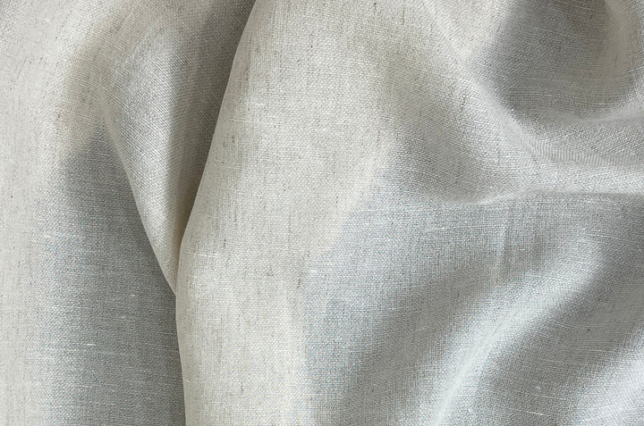 Pre-Washed Linen Rayon Cotton Blend Fabric | Subtle Flax Fleck Dobby | 44''  3059
