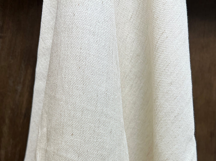 Pre-Washed Linen Rayon Cotton Blend Fabric | Subtle Flax Fleck Dobby | 44''  3059