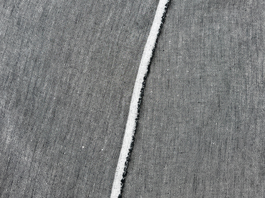 Two-Tone Linen Nylon Chambray Fabric | Twisted Filament Yarn for Enhanced Handfeel | 7066 8294