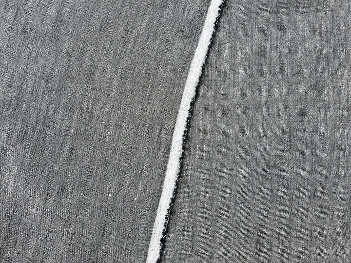 Two-Tone Linen Nylon Chambray Fabric | Twisted Filament Yarn for Enhanced Handfeel | 7066 8294