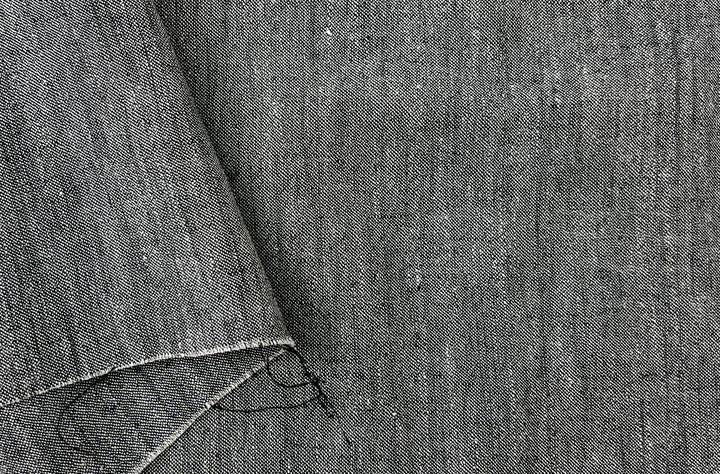 Two-Tone Linen Nylon Chambray Fabric | Twisted Filament Yarn for Enhanced Handfeel | 7066 8294