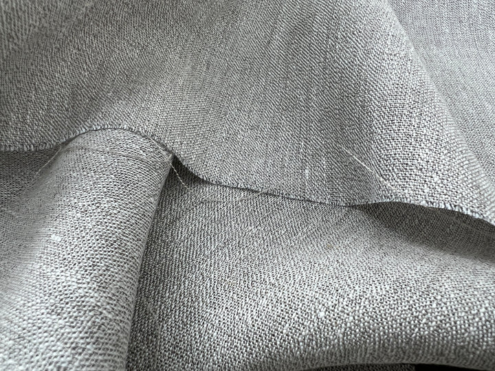 Two-Tone Linen Nylon Chambray Fabric | Twisted Filament Yarn for Enhanced Handfeel | 7066 8294