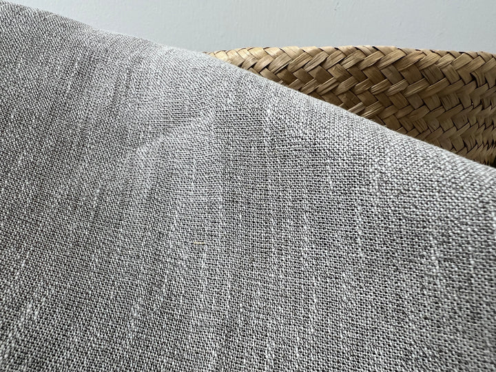 Two-Tone Linen Nylon Chambray Fabric | Twisted Filament Yarn for Enhanced Handfeel | 7066 8294