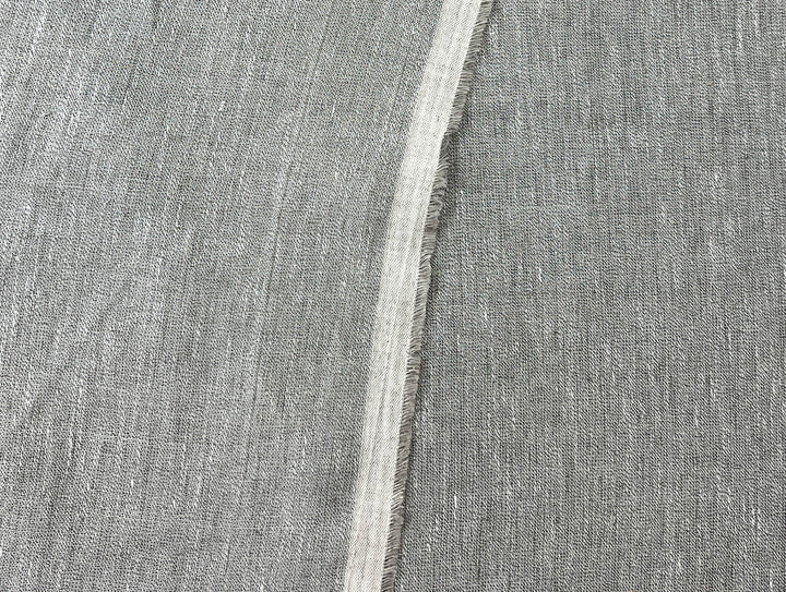 Two-Tone Linen Nylon Chambray Fabric | Twisted Filament Yarn for Enhanced Handfeel | 7066 8294